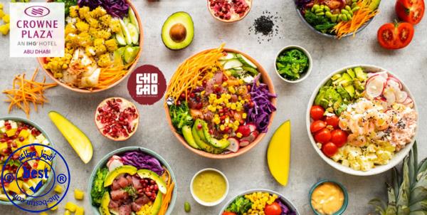 Poke Brunch at Cho Gao, Crowne Plaza Hotel Abu Dhabi From AED 65 Only! | Cobone Offers